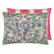 Outdoor Odisha 24" x 18" Rectangular Throw Pillow by Designers Guild Throw Pillows Designers Guild Graphite 