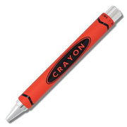 Crayon Chrome Retractable Rollerball Pen. Limited Edition by Acme Studio Pen Acme Studio Orange 