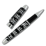 Gothic Script Silver Pen by Rod Dyer for Acme Studio Pen Acme Studio Rollerball 