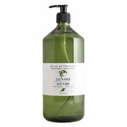 Belle De Provence Olive & Mint Leaves Liquid Soap by Lothantique Soap Belle de Provence 1 liter with pump 