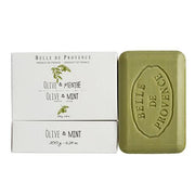 Belle De Provence Olive & Mint Leaves Soap, 200g by Lothantique Soap Belle de Provence 
