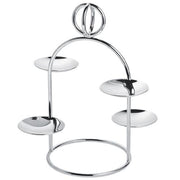 Latitude Silverplated 8" 4 Dish Pastry Stand by Ercuis Cake Server Ercuis 