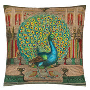 Peacock - Emerald 20" Square Pillow by John Derian Throw Pillows John Derian 