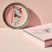 Il Viaggio di Nettuno Pink Centerpiece & Charger Plate, 13" by Luke Edward Hall for Richard Ginori Dinnerware Richard Ginori 