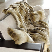Faux Fur Bed Runners by Evelyne Prelonge Paris Blanket Evelyne Prelonge Monaco 26" x 55" 