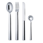 Rundes Modell Tea Spoon by Josef Hoffmann for Alessi Flatware Alessi 