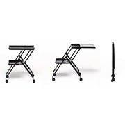 Plico Folding Trolley Cart by Richard Sapper for Alessi Furniture Alessi 