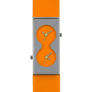 Bi Orange Wrist Watch by Karim Rashid for Acme Studio Watch Acme Studio Orange with Orange Strap 