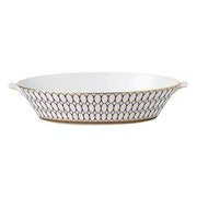 Renaissance Red Oval Serving Bowl, 13" by Wedgwood Dinnerware Wedgwood 