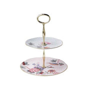 Cuckoo Two-Tier Cake Stand by Wedgwood Dinnerware Wedgwood 