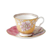 Butterfly Bloom Tea Cup & Saucer, Floral Bouquet by Wedgwood Dinnerware Wedgwood Cup and Saucer 
