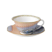 Butterfly Bloom Tea Cup & Saucer, Blue Peony by Wedgwood Dinnerware Wedgwood 