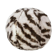 Snowball Accent Pillows by Evelyne Prelonge Paris Bathroom Evelyne Prelonge White Tiger 10" 