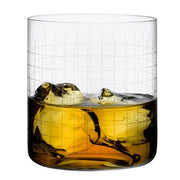 Finesse Old Fashioned Glass, 11.8 oz., Set of 4 by Nude Glassware Nude Grid 