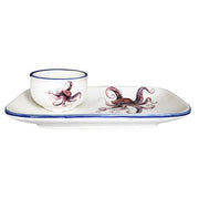 Octopus Rectangle Tray and Bowl Set, 9.75" by Abbiamo Tutto Dinnerware Abbiamo Tutto 