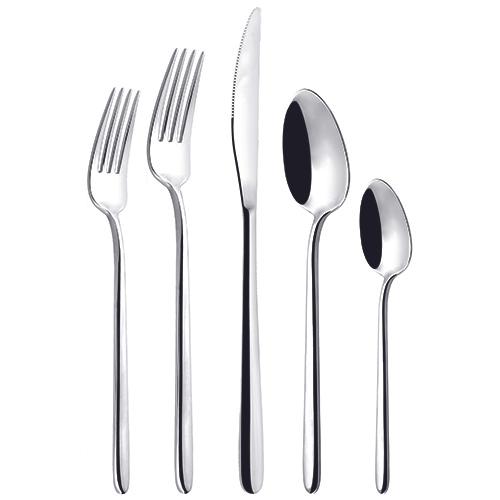 Stilletto Flatware 20 piece Set in Modern Case by Broggi 1818