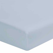 Teophile Solid Color Organic Sateen Fitted Sheet by Alexandre Turpault Bedding Alexandre Turpault Twin Sable Quartz Grey 