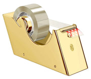 Luxury 23k Gold Finished Steel M-800 L Tape Dispenser by El Casco Tape Dispensers El Casco 
