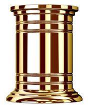 Luxury Classic Style Pencil Holder in Shiny 23k Gold Plated Finish by El Casco Pencil Cup El Casco 