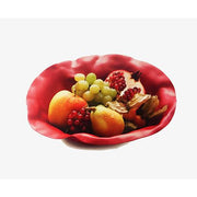 Sarria Special Edition Red Round Basket, 10.75" by Lluis Clotet for Alessi CLEARANCE Bowls Alessi Archives 