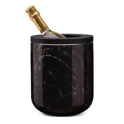 Carrara orNero Maruini Marble Wine or Champagne Bucket by Vincent Van Duysen for When Objects Work Container When Objects Work 