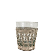 Seagrass Old Fashioned Tumbler Glass, 15 oz. Tumblers Amusespot 