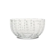 Perle Transparent 13 oz. Glass Bowl, Set of 4 by Zafferano Zafferano 