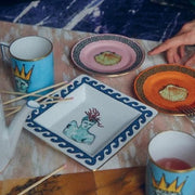 Il Viaggio di Nettuno Sea Blue Mug, 13.5 oz. by Luke Edward Hall for Richard Ginori Coffee & Tea Richard Ginori 