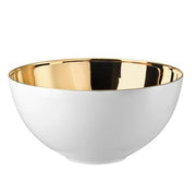 TAC 02 Skin Gold Serving Bowl, 7.5 Inch by Walter Gropius for Rosenthal Dinnerware Rosenthal 
