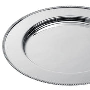 Perles Silverplated 12.25" Show Plate by Ercuis Trays Ercuis 