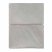 Teophile Solid Color Organic Cotton Sateen Flat Sheet by Alexandre Turpault Bedding Alexandre Turpault Twin Silver 