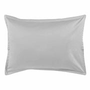 Teophile Solid Color Organic Sateen Pillow Cases by Alexandre Turpault Bedding Alexandre Turpault Standard Silver 