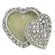 Heart Box, Silver by Olivia Riegel Jewelry & Trinket Boxes Olivia Riegel 