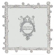 Pave Odyssey Frame, Silver by Olivia Riegel Frames Olivia Riegel 5x5 Small 