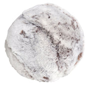 Snowball Accent Pillows by Evelyne Prelonge Paris Bathroom Evelyne Prelonge Chestnut 10" 