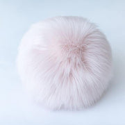 Snowball Accent Pillows by Evelyne Prelonge Paris Bathroom Evelyne Prelonge Himalayan Blush 10" 