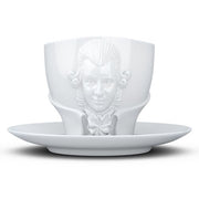 Talent Icons 8.7 oz. Cup With Handle Mug Smile Germany Mozart 