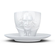 Talent Icons 8.7 oz. Cup With Handle Mug Smile Germany Shakespeare 