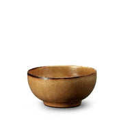 Terra Porcelain Condiment Bowl, 4.5" by L'Objet Dinnerware L'Objet Leather 