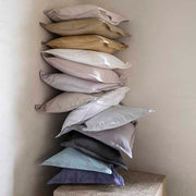 Teophile Solid Color Organic Cotton Sateen Flat Sheet by Alexandre Turpault Bedding Alexandre Turpault 