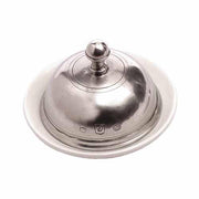 Tuscan Pewter and Ceramic Round Butter Dish, 4.5" by Arte Italica Condiment Set Arte Italica 