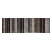 Tanchoi Hand Tufted Rug by Designers Guild Rugs Designers Guild Runner: 2'6" x 8'2" Graphite 
