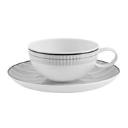 Orquestra Tea Cup and Saucer by Vista Alegre Dinnerware Vista Alegre Black 