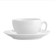 Broadway White Tea Cup and Saucer by Vista Alegre Dinnerware Vista Alegre 