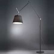 Tolomeo Mega Black Floor Lamp by Artemide Lighting Artemide 17" LED/CFL/INC Bulb 