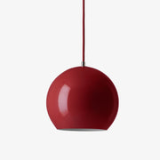 Verner Panton VP6 Topan Pendant, 8.3”Ø by &tradition &Tradition Vermillion Red 