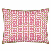 Outdoor Tulip Garden Azalea 24" x 18" Rectangular Throw Pillow by Designers Guild Throw Pillows Designers Guild 