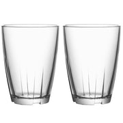 Bruk 11oz Tumblers Set of 2 by Anna Ehrner for Kosta Boda Glassware Kosta Boda Clear 