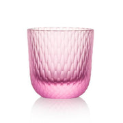 Metamorphosis 7 oz Pink Tumbler, Set of 2 by Rony Plesl for Ruckl Glassware Ruckl 