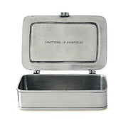 “Tutto è Possibile” Anything is Possible Box by Match Pewter Jewelry & Trinket Boxes Match 1995 Pewter 
